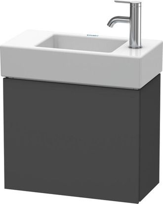 Duravit Mueble Bajo Lavabo L-cube 400x480x240mm Apertura Recta Grafito Mate