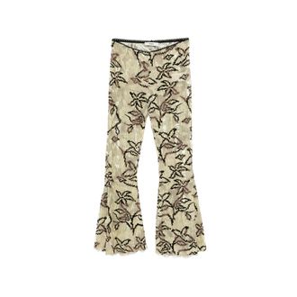 Siedres Jeslynn Floral-print Pleated Trousers