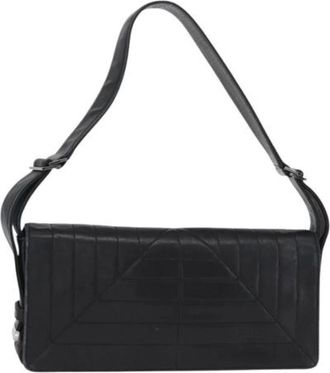 Chanel Pre-owned Shoulder Bags, female, Black, Size: ONE SIZE Pre-owned Vintage Shoulder Bag