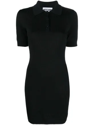 Moschino Abito corto a maniche corte - Nero