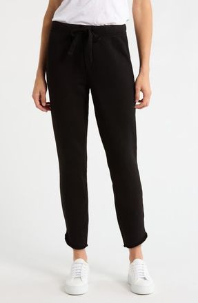 Frank & Eileen Christine Tulip Hem Joggers in Black at Nordstrom, Size X-Small