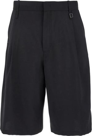 Wooyoungmi Hombre, Pantalones cortos, Negro, Talla: M