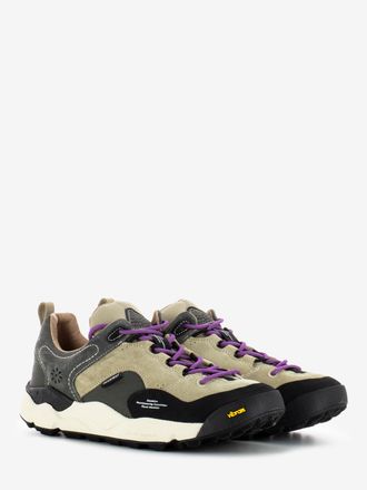 Flower Mountain Sneakers Back Country suede grey / anthracite