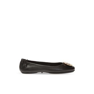 Tory Burch Tory Burch, Ballerinas, female, Black, Size: 5 1/2 US Minnie Travel Ballet