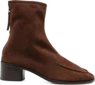 Hereu Juliol Boot Calf Suede Heeled
