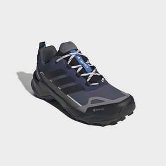 ADIDAS TERREX Wanderschuh ADIDAS TERREX TERREX SKYCHASER AX5 GORE-TEX, Herren, Gr. 42,5, core schwarz, grau four, carbon, Synthetik, Textil, Schuhe Wanderschuh, was