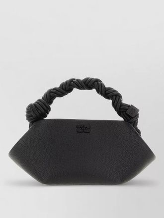 Ganni small synthetic leather bou shoulder bag