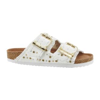 Colors Of California Schoenen, Dames, Wit, 37 EU, Slide
