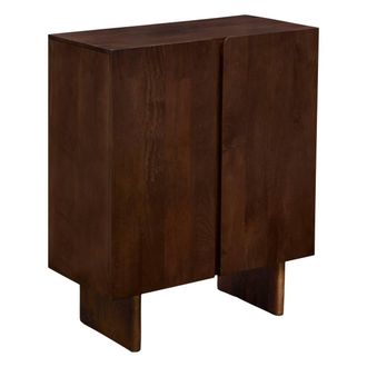 Atmosphera Aparador De 2 Puertas Nyero, 80 X 100 Cm, Marr&oacute;n - Atmosphera Cr&eacute;ateur DInt&eacute;rieur