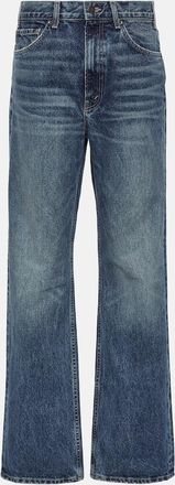 Nili Lotan Mitchell mid-rise straight jeans