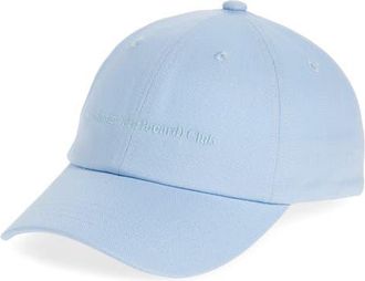 Stockholm Surfboard Club Pac Logo Embroidered Baseball Cap in Light Blue at Nordstrom