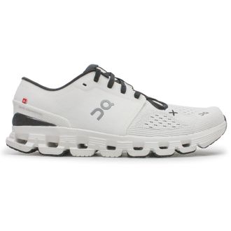 On Cloud X 4 Textile Synthetic Mens Comfort Trainers - Ivory Black - Size:UK 10.5