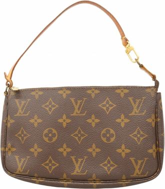 Louis Vuitton Brown Pouch (Pre-Owned)