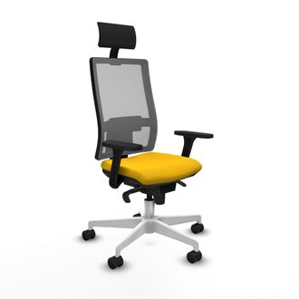 Piqueras y Crespo Piqueras Y Crespo Horna Silla De Oficina Moderna Amarilla