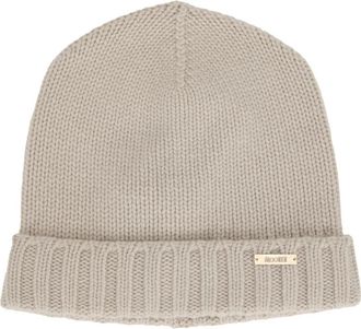 Moorer Vetta Muts - Dames - Hoeden - Beige - ONE Size - Kasjmier - Accessoires