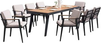 Higold Xl Outdoor Design Dining-Set Emoti 8+1