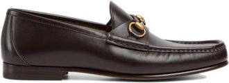Gucci Horsebit 1953 Loafer - Heren - Loafers - Bruin - 40 1/2 EU - Leer - Schoenen