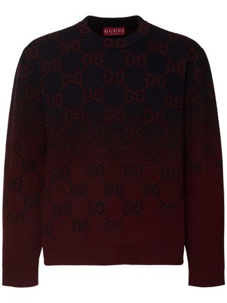 Gucci top long sleeve crewneck sweater