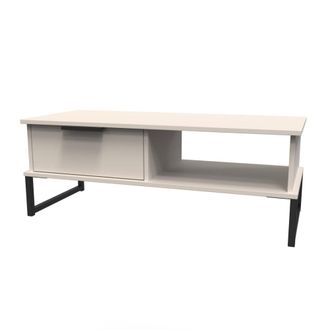 Welcome Furniture Havana Ready Assembled Coffee Table with 1 Drawer - Kashmir Matt - Welcome Furniture | TJ Hughes