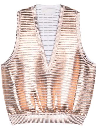 Genny Top lamé - Rosa