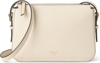 Mulberry Clovelly Leather Crossbody Bag in Eggshell at Nordstrom