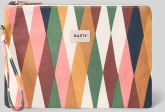Barts Clutch mit Logo-Patch Modell Juno in Orange, Gr&ouml;&szlig;e 1
