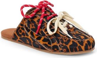 Matisse Footwear Devyl Lace-Up Mule in Leopard at Nordstrom, Size 7