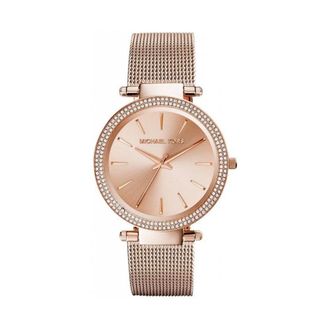 Michael Kors Womens Ladies Darci Watch MK3369 - Rose Gold Metal - One Size
