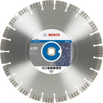 Bosch 2 608 602 648 - Disco De Corte De Diamante Best For Stone - 350 X 20,00+25,40 X 3,2 X 15 Mm (pack De 1)