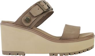 Timberland Koalyn Womens Taupe Wedges Leather - Size UK 3.5