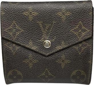 Louis Vuitton Pre-owned Leren Portemonnee - unisex - Vintage Accessoires - Bruin - ONE Size - Leer - Vintage