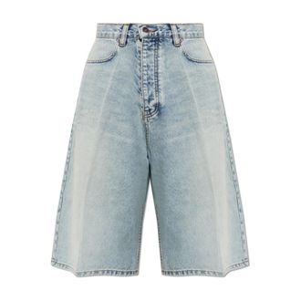 Balenciaga Heren, Korte broeken, Blauw, Maat: W32 Denim