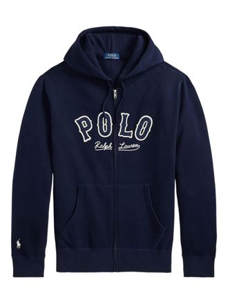 Polo Ralph Lauren Felpa con zip e cappuccio - Blu