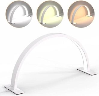 Trade Shop Trade Shop Traesio - Trade Shop - Luce a Mezza Luna Per Scrivania Lampada Lunare a Led Per Unghie Trucco Estetista