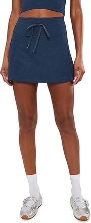 Beyond Yoga Spacedye Go Pocket Skirt Womens Workout Nocturnal Navy : XL (US Womens 14-16), Elastane/Polyester