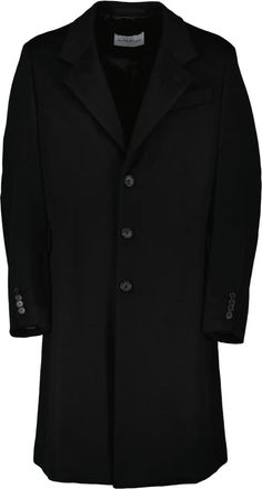 Givenchy button-fastening single-breasted coat - Black