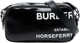Burberry Pre-owned Burberry Coated Canvas Horseferry Camera Bag Unisex 6EMYULCOC9CVOFWS