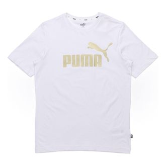 Puma Printed Short Sleeve T-Shirt White 845573-02