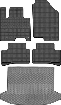 OEM Kia Sportage V Suv A Partir De 2022 Set - Alfombrillas De Goma Para Coche + Alfombrilla Para Maletero