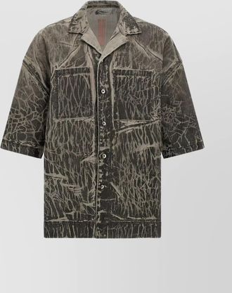 Rick Owens tommy magnum shirt featuring side tie