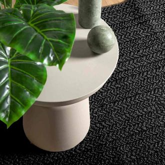 Berkfield Home Rug ZIZUR Anthracite 200x290 cm Jute Look Indoor & Outdoor in Charcoal | Size: Medium