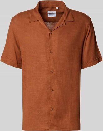 Antony Morato Regular Fit Freizeithemd mit Reverskragen Modell Honolulu in Rostrot, Gr&ouml;&szlig;e 46