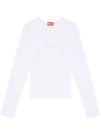 Diesel T-shirt a maniche lunghe - Bianco