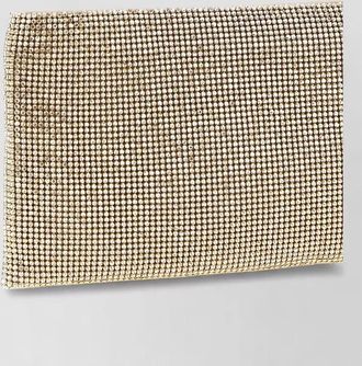 Benedetta Bruzziches crystal-embellished clutch bag