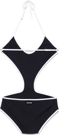 Miu Miu Blue Halter Neck Swimwear