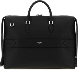 Dolce & Gabbana Tassen, Heren, Zwart, ONE Size, VIT Odissea Laptoptas