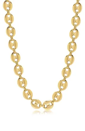 Nialaya Mariner Link Choker in Gold at Nordstrom