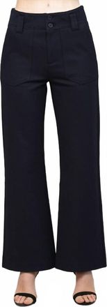 Fate Pointe Flare Pants In Navy