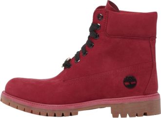 Timberland 6 Inch Premium Waterproof Boot Medium Red Black TB0A6CK4626