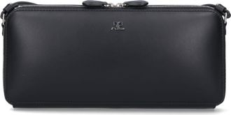 Courrèges Cloud Reflex Leather Baguette Bag